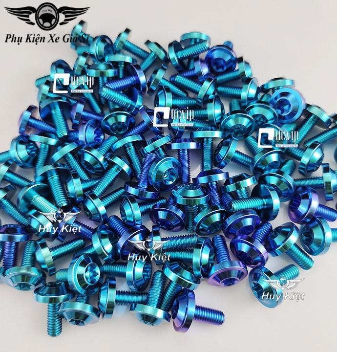 Combo 3 Ốc Titan GR5 6Li15 Gắn Chụp Đích Pô Vario 2018 - 2021, Vario 2022 - 2023 125cc, Exciter 150, Exciter 155, Winner, Winner X, SH 2017 - 2019 MS5021