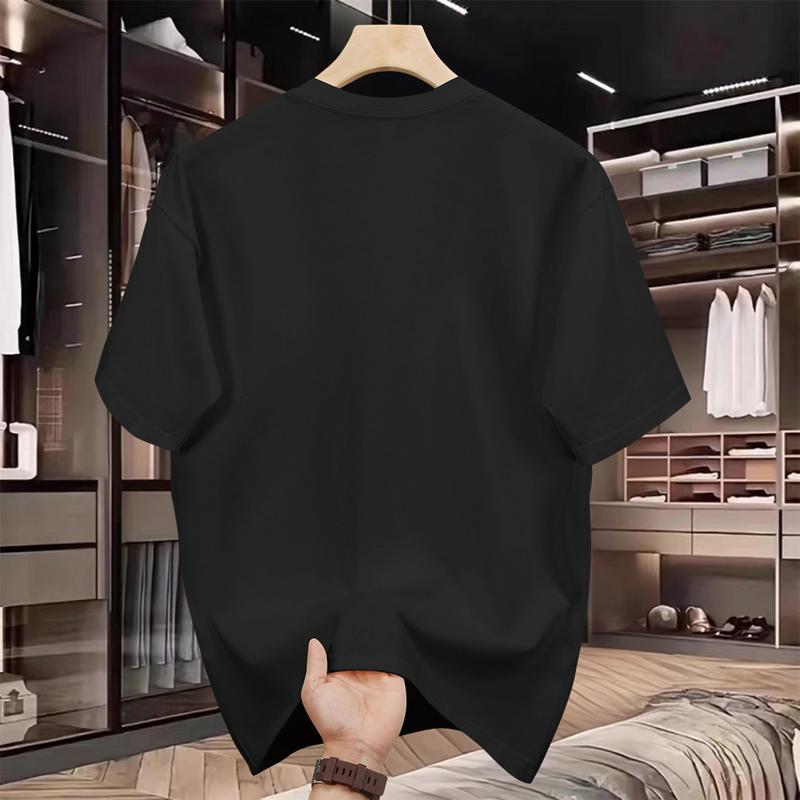 Product Introduction of Áo Thun Ngắn Tay, Chất Liệu Cotton Nguyên Chất, Thiết Kế In Hình Dáng Rộng Vừa Vặn, Hàng Mới Về, Cổ Tròn, Dáng Rộng Vừa Vặn, Dành Cho Nam 4