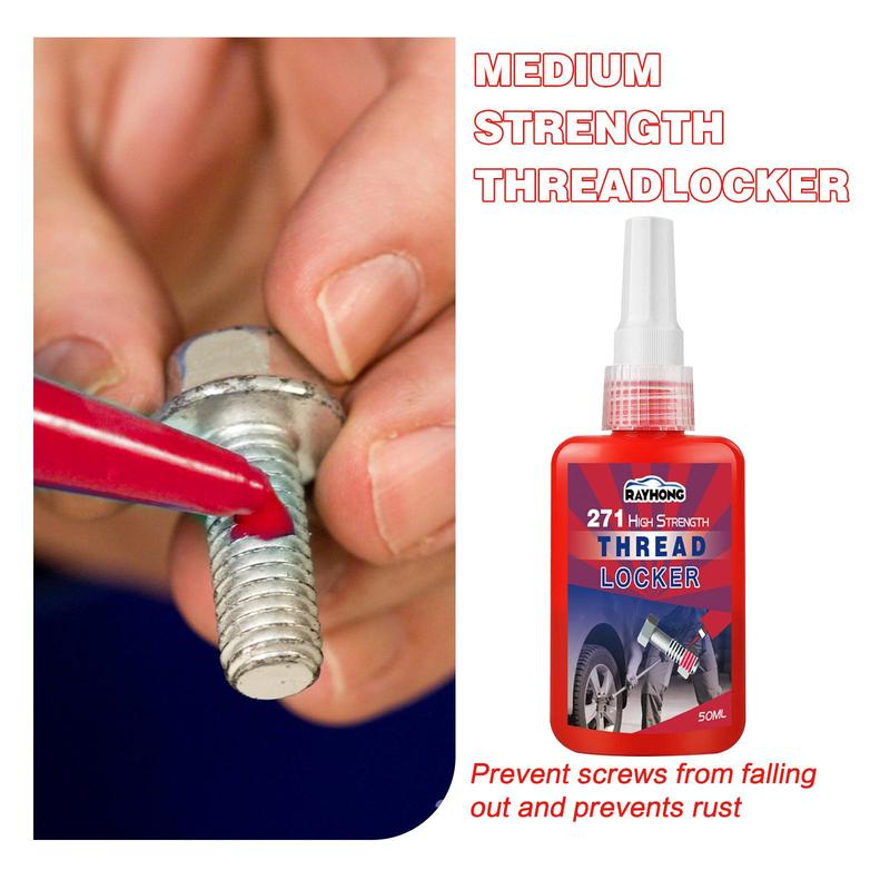 50ml Car Threads Locker Glue, Car Thread Locker Glue, Auto Thread Locking Tool, Automotive Repair Tool 5
