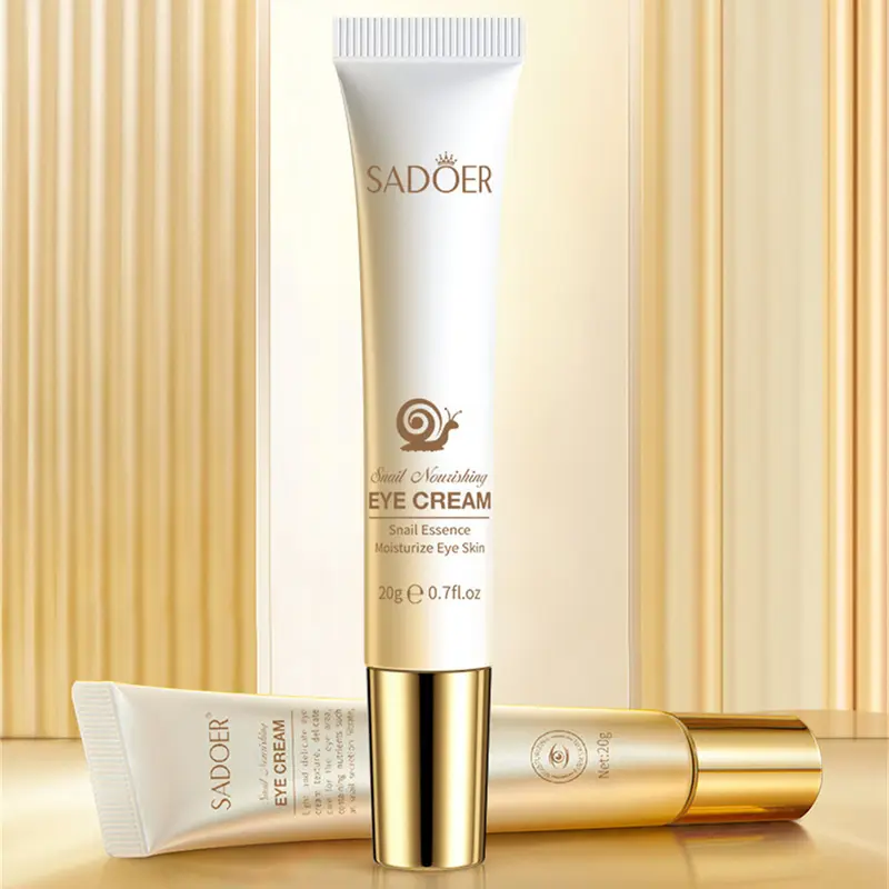 Kem Mắt Ốc Sên Collagen, SADOER, Hiệu Quả, Làm Sáng Quầng Thâm Và Túi, Gel, Chống Lão Hóa, Chống Bọng Và Nếp Nhăn, Tinh Chất Kem, Chăm Sóc Da 1