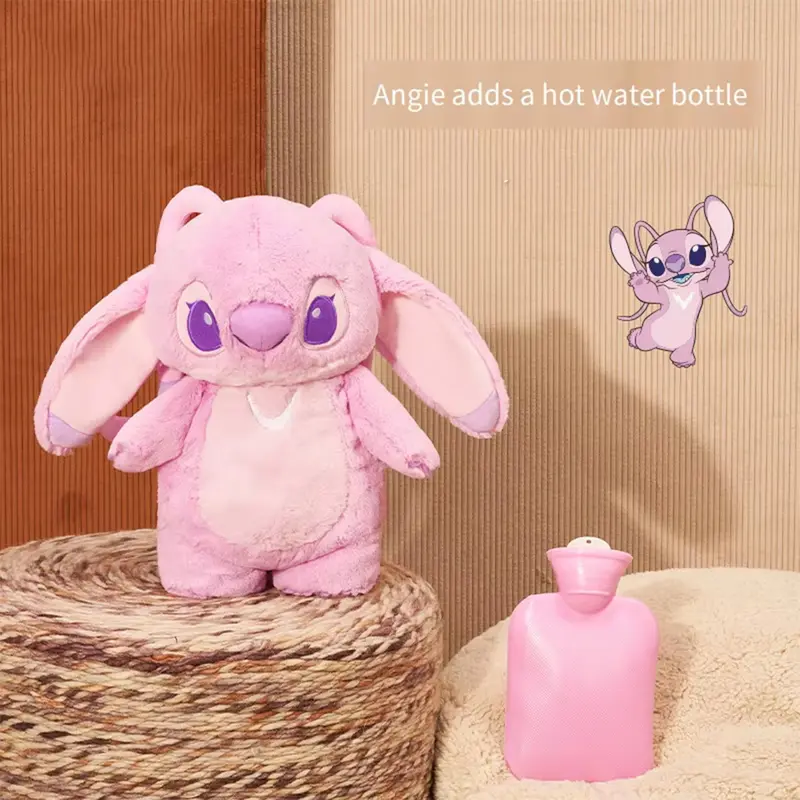 Stitch Hot Water Bag / Penghangat Perut Haid  / penghangat tangan musim dingin Tipe injeksi air 8
