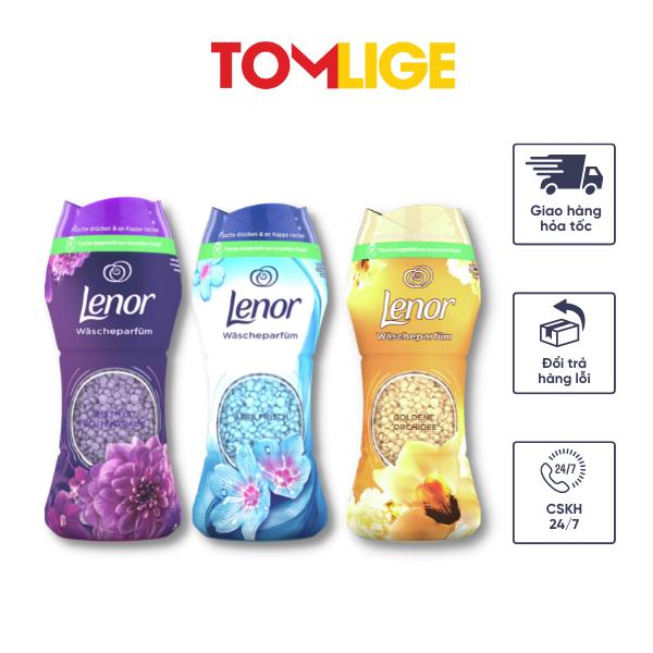 Viên giặt xả vải quần áo Lenor hương nước hoa, hạt xả vải khô hạt lưu hương, Tomlige Làm Sạch