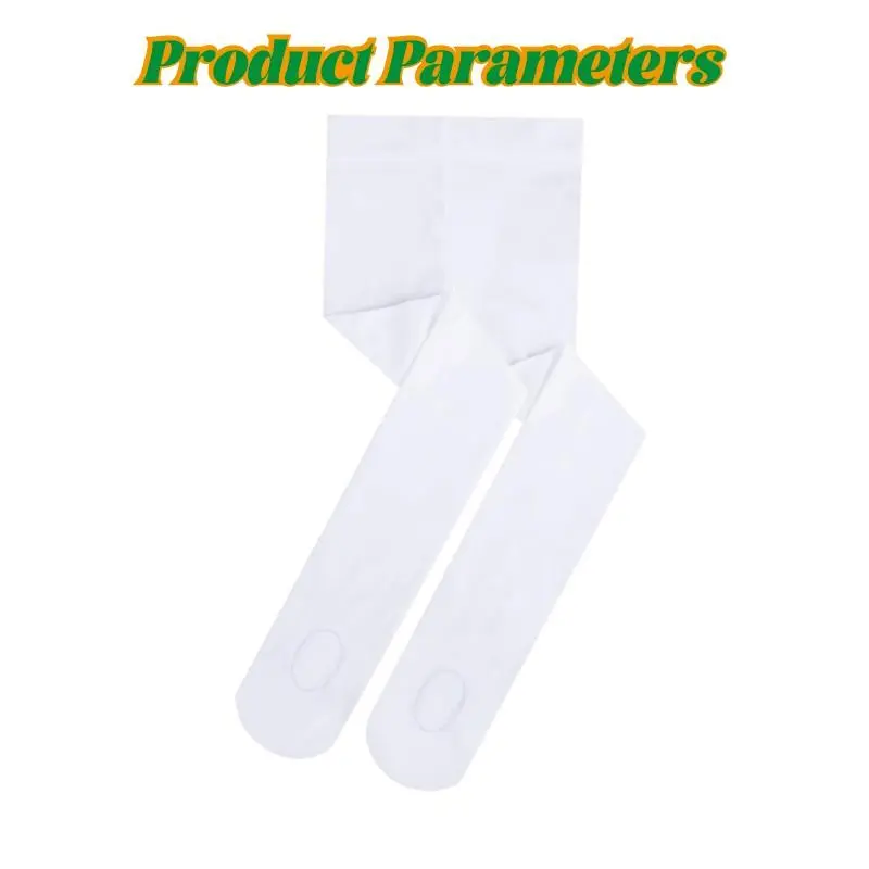 Stocking Menari Ballet Putih Lubang Kaki Lentur Untuk Anak Perempuan Legging Lembut Tights Balerina Dan Adem