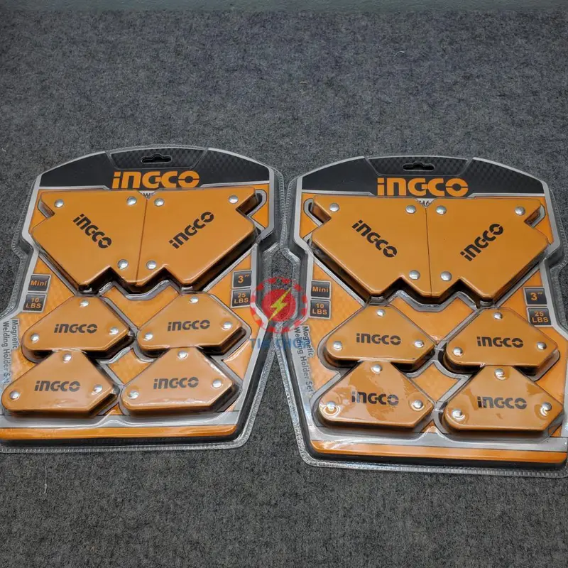 BỘ 6 kệ góc nam châm INGCO AMWH6001 size 3 và mini Lắp Ráp Kitchen 1
