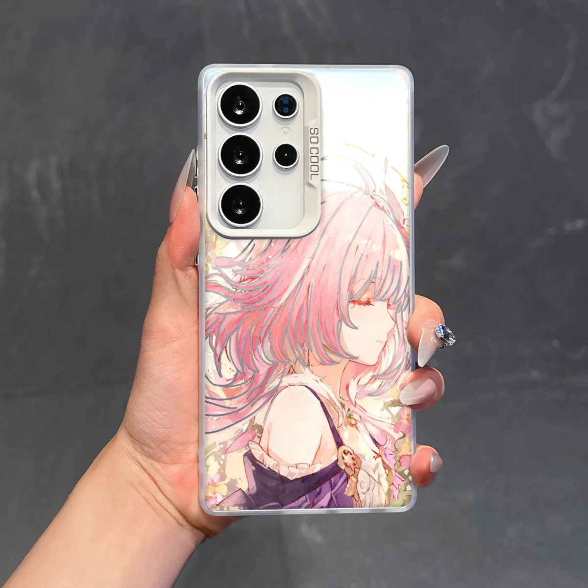 elegant phone cases Elegant Plated and Glass Back iPhone Case
