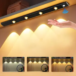 Cerdas Dipimpin Tubuh Sensor Lampu Pengisian Mandiri Melekat Bukit Lampu Lemari Lemari Lampu Bar