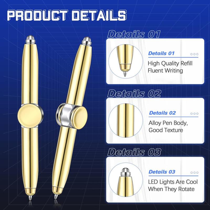 Product Introduction of ของเล่นแบบหมุนปลายนิ้ว, มัลติฟังก์ชั่น, พร้อมไฟ LED, ไจโรโลหะ, ของขวัญสำหรับปลายนิ้ว, ของเล่นบีบอัด 15