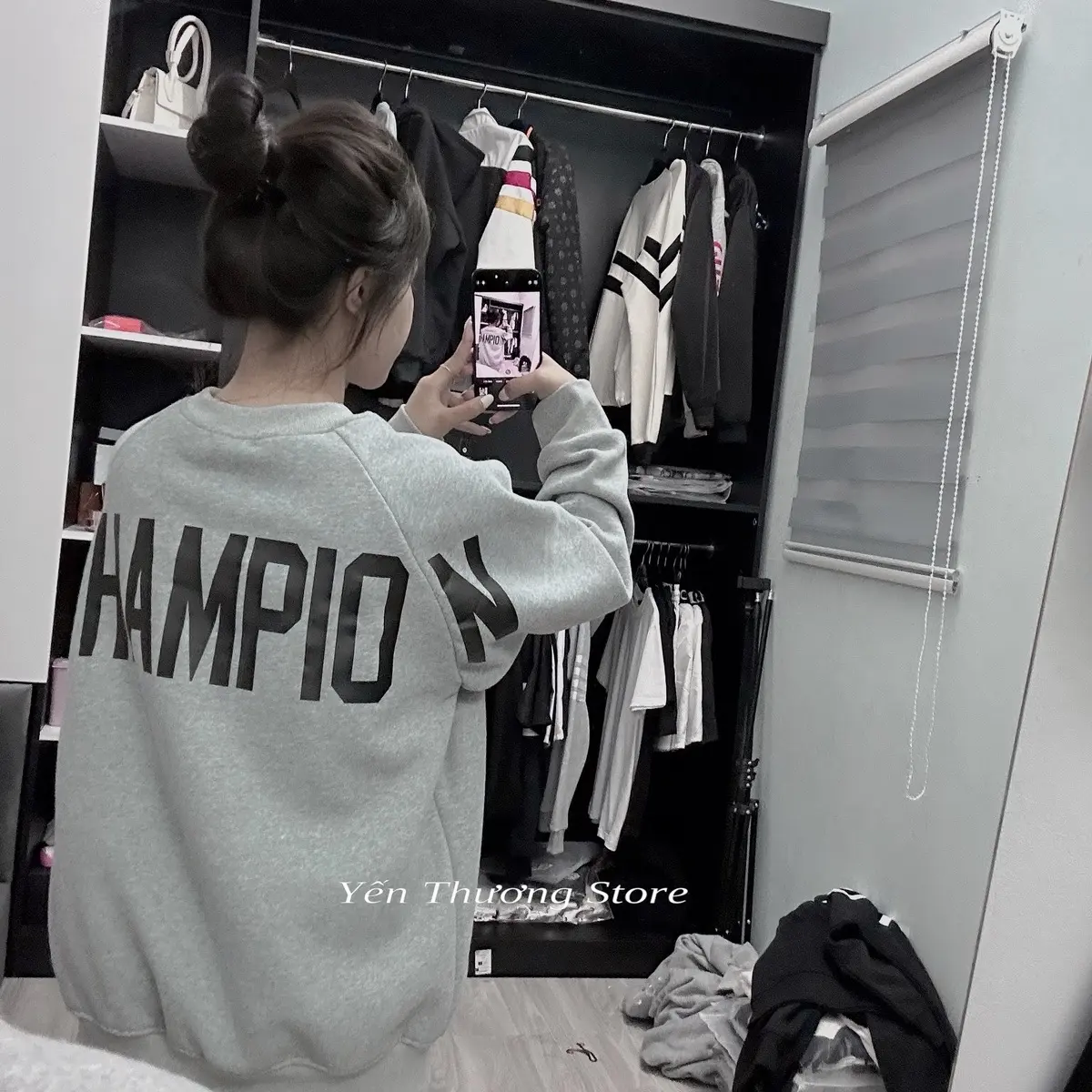 Áo Sweater nỉ bông nam nữ Hoạ tiết Cham hàng đẹp dày dặn