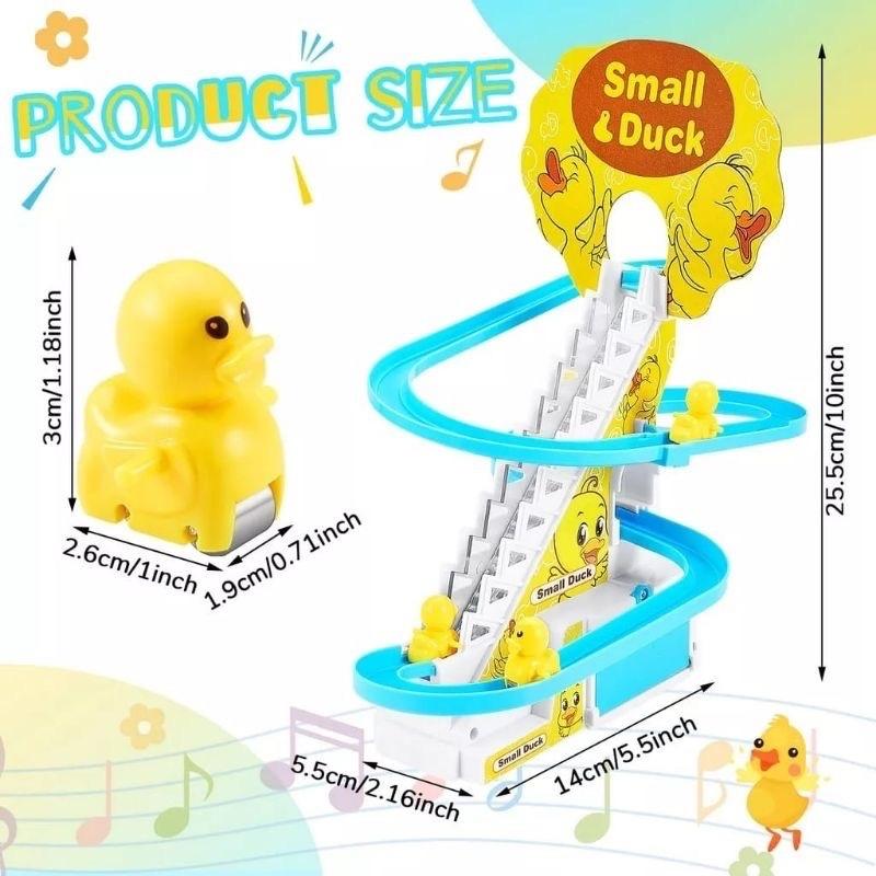 MAINAN ANAK TANGGA SMALL DUCK BEBEK KUNING / SELUNCUR Musikal 4
