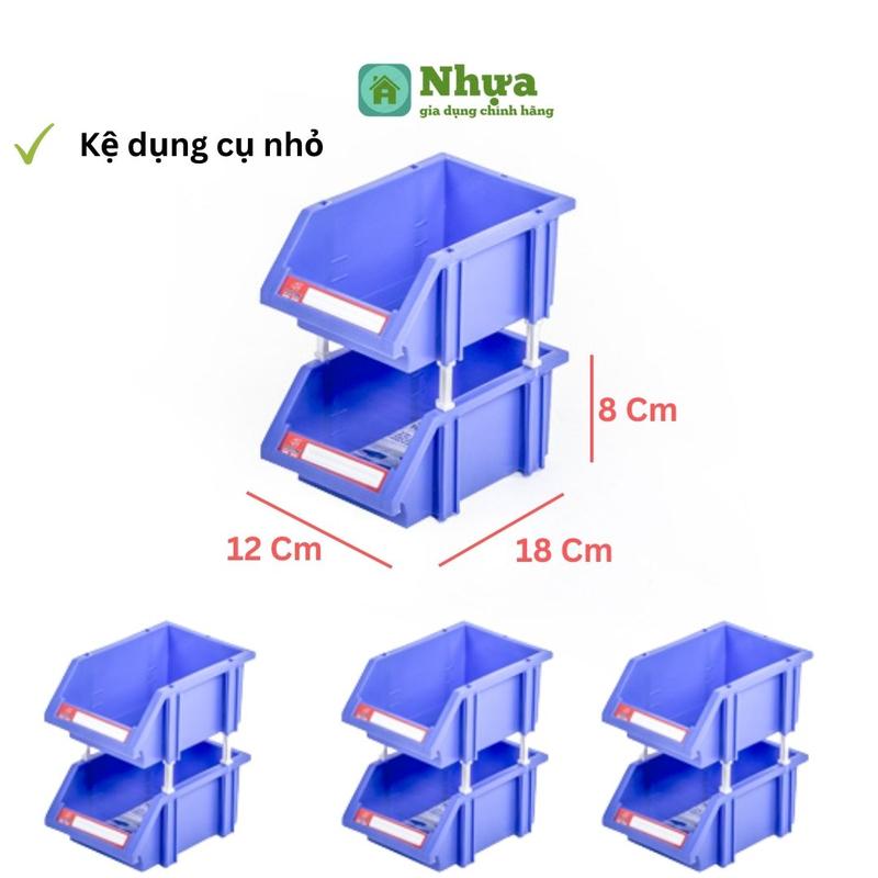 Combo 10 khay nhựa duy tân loại nhỏ đựng ốc vít, bù lông kích thước 12 x 18 x 8 cm Kitchen