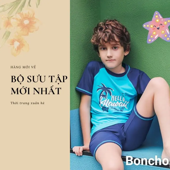 Đồ bơi bé trai szie đại từ 40-51kg - vải thun cao cấp chuyên dùng cho đồ bơi, độ co giãn Trang Phục Sport 2