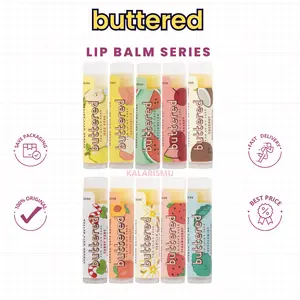 Buttered Premium Lip Balm SPF 15 Pelembab Bibir Natural