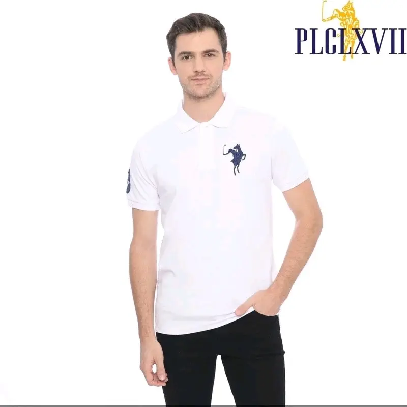 PLCLXVII - POLO SHIRT PRIA - LOGO BESAR 1002