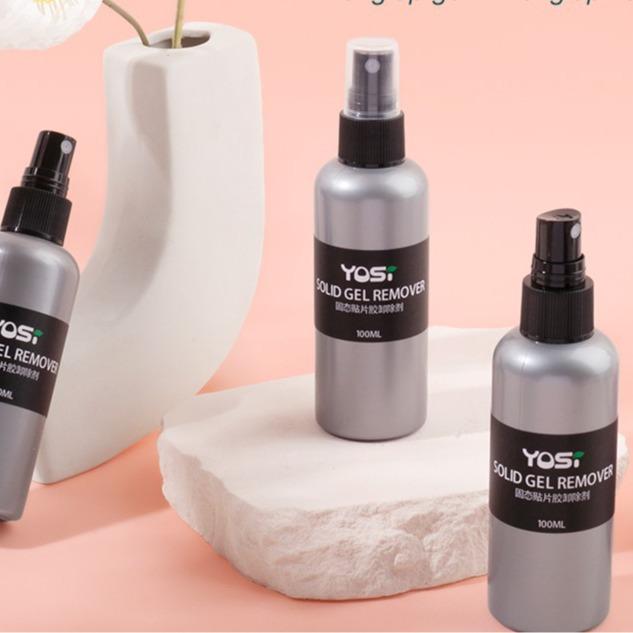 Chai xịt tháo móng úp,móng giả, nước tháo móng úp, nước tan keo YOSI 100ml làm nail Phá Gel