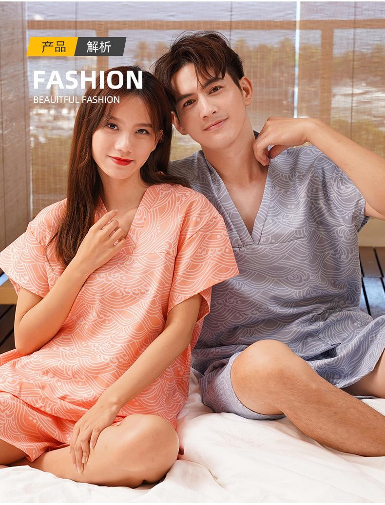 Product Introduction of Disposable Bathing Suit Women's Sauna Clothes Moxibustion Pure Cotton Men's Massage Foot Moisture-Wicking Clothing Hotel Bathrobe Physical Therapy Suits Wholesale 17