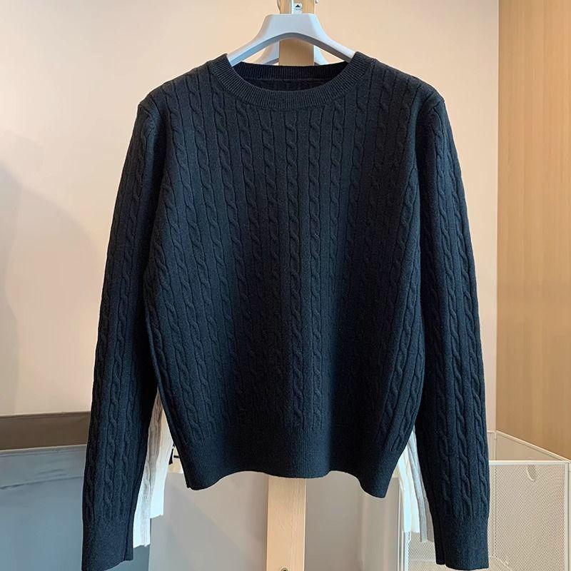 Product Introduction of Sweater Women's All-Match Loose Outer Wear Sweater Top 14