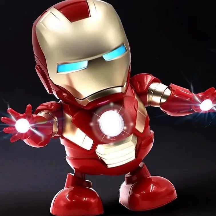 Ironman Dance Hero-Robot nhảy múa vui nhộn cho bé yêu Technology Robot - người sắt nhũn nhảy vui nhộn Toy Đồ Chơi(ko kèm pin)