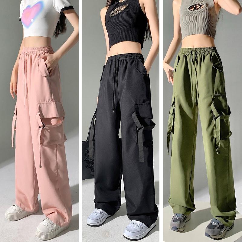 KURIOSITAET - Dopamine Green Cargo Pants