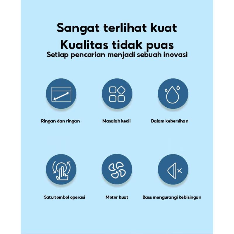 Product Introduction of Mesin Cuci Mini Portable USB Ultrasonic / Mesin Putar Pencuci Pembersih Pakaian Dalam Kaos Kaki Handuk Piring / Turbine Washer Untuk Travelling 20