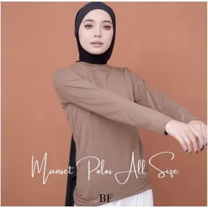 BAJU MANSET KAOS READY UK STANDAR & JUMBO Wanita