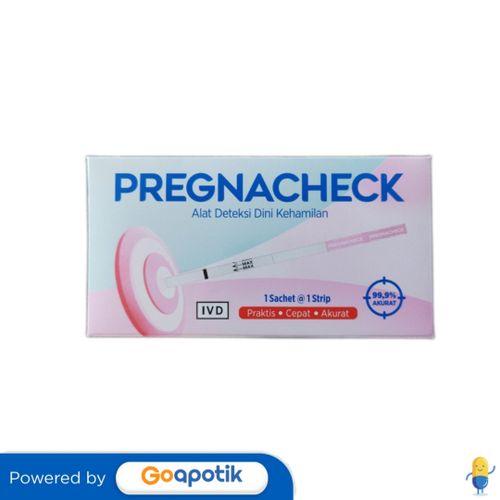 Gambar PREGNACHECK SACHET 1 STRIP dari Apotek Farma Medika by GoApotik Kota Tangerang Selatan Tokopedia