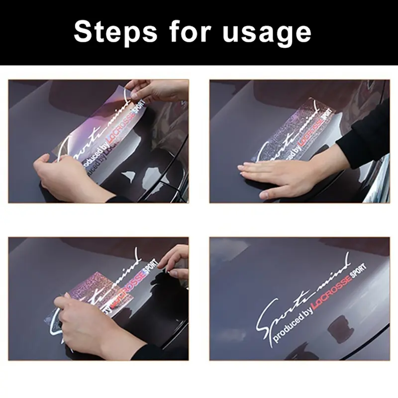 Decal Can Đồ Trang Trí Cửa Sổ Thân Xe Tải Ô Tô, Thiết Kế Phản Quang Chữ Cái, Để Trang Trí Xe Tải 5