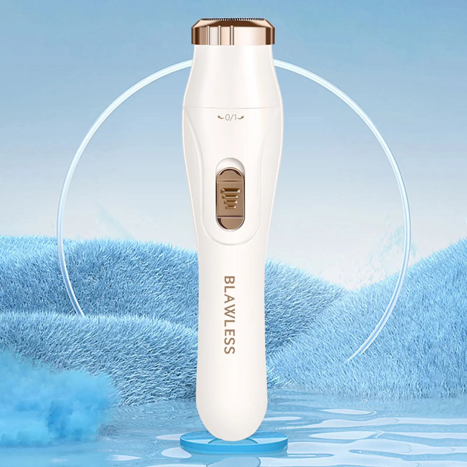 All-in-one Electric Shaver Razors Women Wet & Dry Electric Shaver for Armpit Hair Leg Hair Removal