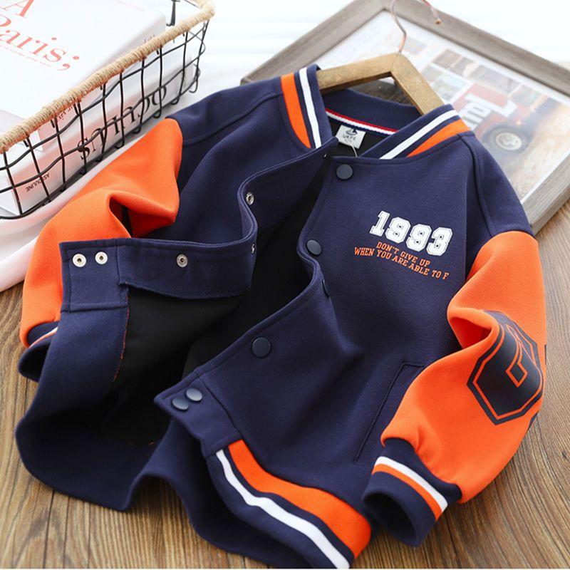 Product Introduction of Đồng Phục Bóng Chày Trẻ Em, Bộ Sưu Tập Mùa Xuân Và Mùa Thu 2024, Áo Khoác Bé Trai, Cỡ Trung Bình Và Lớn, Áo Cardigan, Thời Trang Thường Ngày Hàng Mới Về 4
