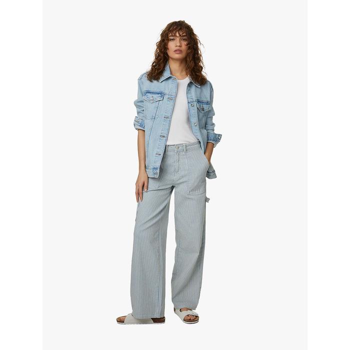 Gambar M&S - Jaket Wanita - Denim Girlfriend Jacket - Light Indigo, UK 18 dari Marks & Spencer ID Kab. Bogor 4 Tokopedia