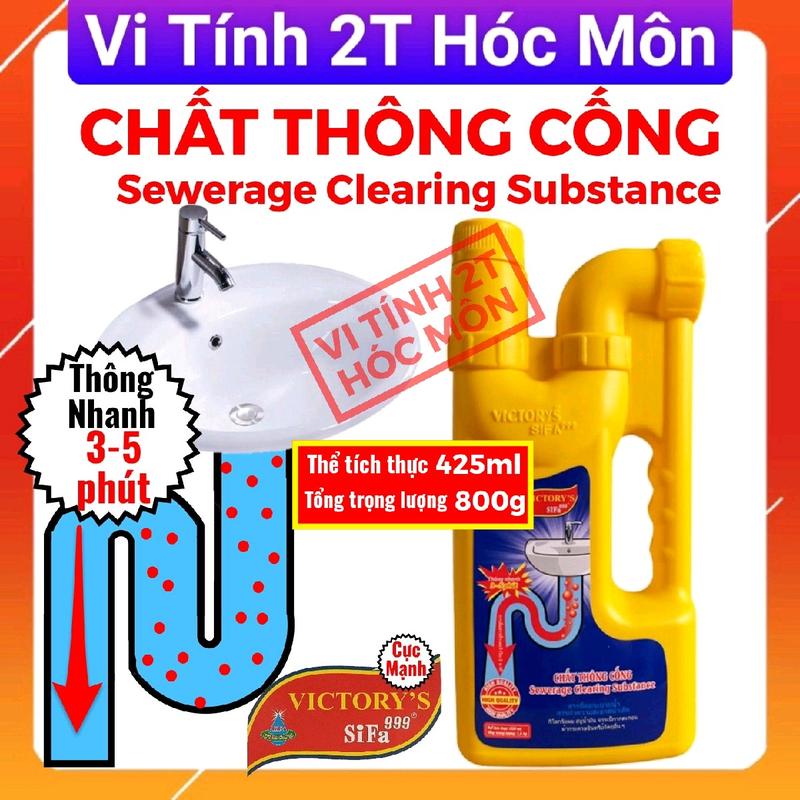  Nước thông cống cực mạnh Sifa victory's 999 800g chính hãng 425ml Làm Sạch 