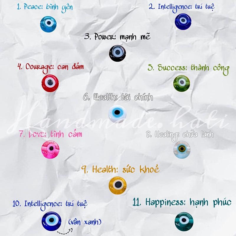 Dây Chuyền Evil Eye, Vòng Cổ Vòng Tay Mắt Quỷ Trang Sức 4