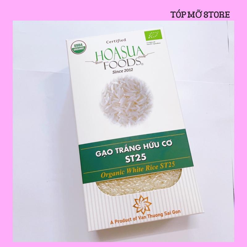 Gạo Hữu Cơ ST25 Hoa Sữa 1kg