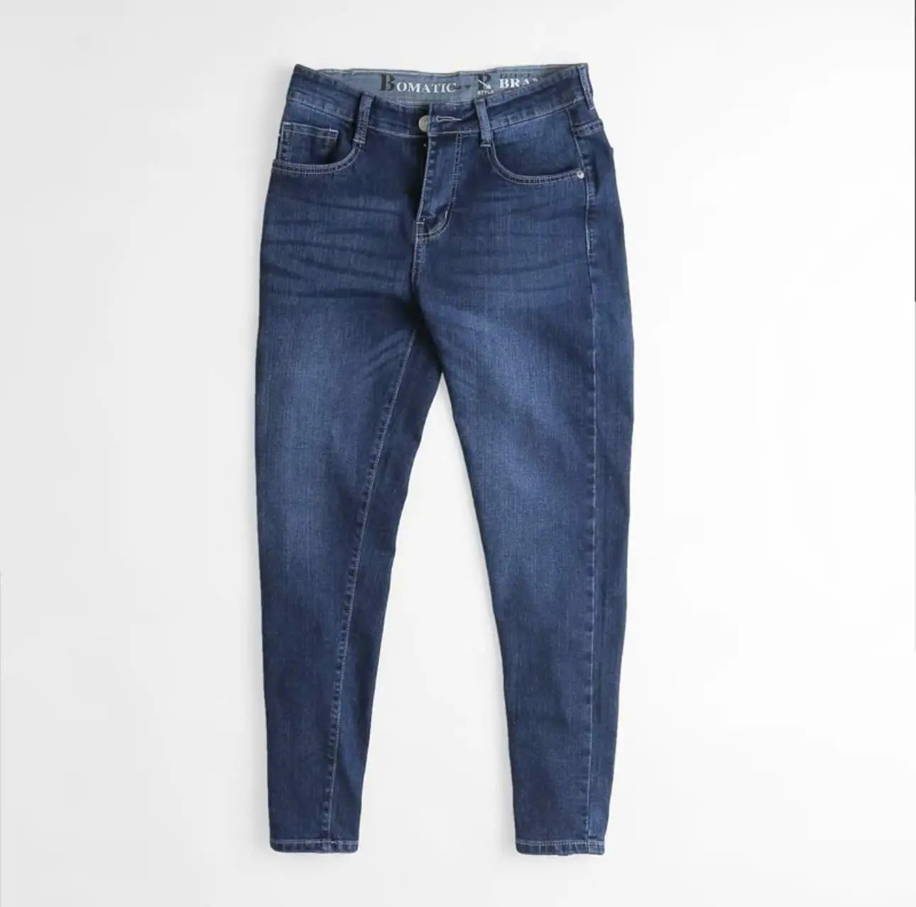 Quần Jean Nam Màu Xanh Nhạt Chất liệu Co Giãn Tốt Form Dáng Chuẩn Size Denim MS8600 Menswear Pants Có Túi