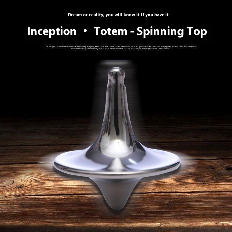 Product Introduction of Inception Fingertip Gyroscope Gadget Relieves Bored Class Bored Artifact Black Technology Male No Resistance Toy 0
