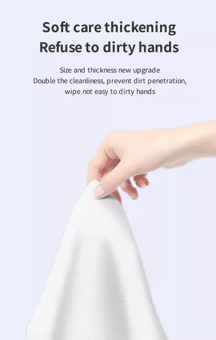 Product Introduction of Unifree wet flushable toilet paper privates care total 6 type can choose. 7