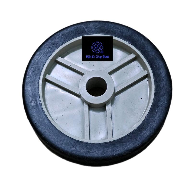 Bánh xe 16x120 (lỗ 16mm, đường kính 120mm) lắp máy bơm hơi/ máy nén khí 0