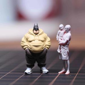 Tượng Nhỏ Hành Động Tỷ Lệ, Người Dơi Bằng Resin, Bộ Sưu Tập Thu Nhỏ Đúc Khuôn, Có Kích Thước 1: 64, 1: 87 Và 1: 43, Số 124