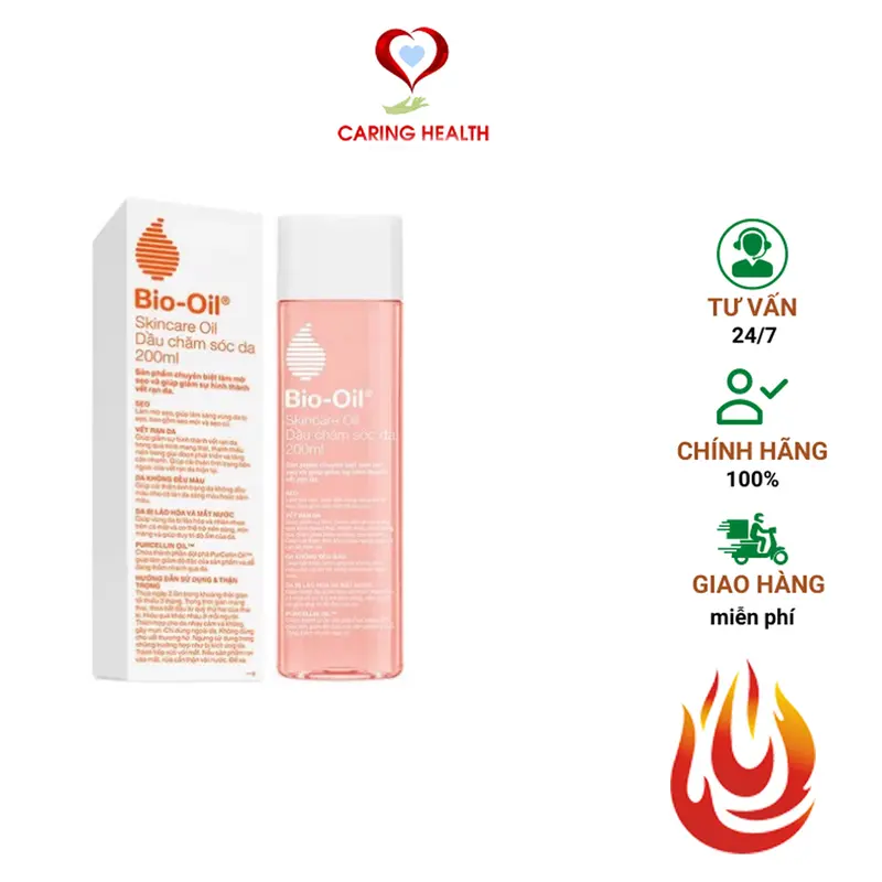 Dầu chăm rạn và làm mờ sẹo Bio-Oil 200ml 0