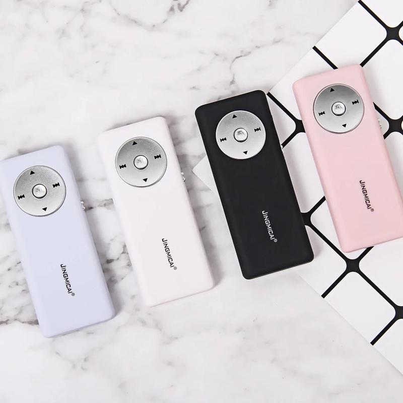 Máy nghe nhạc MP3 mini, Cầm Tay, USB, với thẻ nhớ và hỗ trợ tai nghe, Phát lại bên ngoài, Thích hợp cho đồ dùng thể thao và học tập