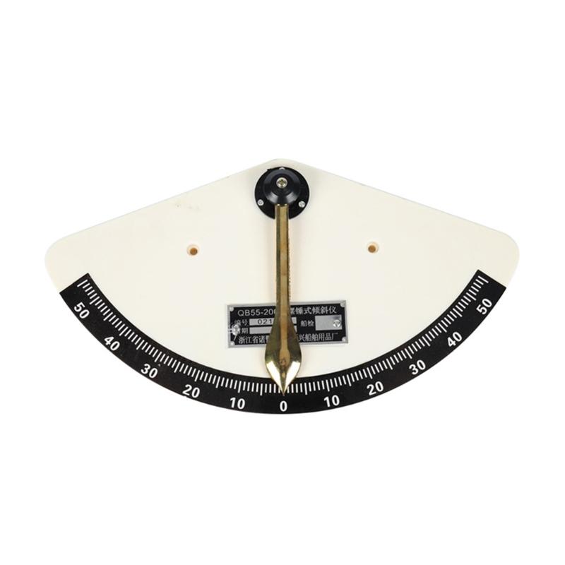 ProfessionalGrade Ship Tilt Indicator 55-Degree Pendulum Tilt Gauges for Boats 1