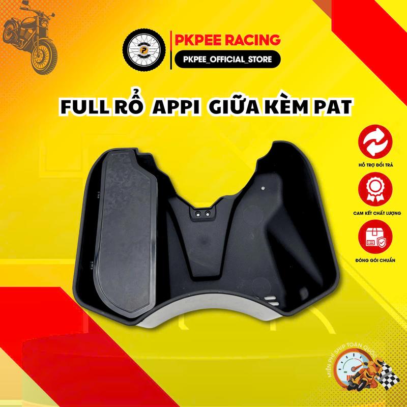 Full Rổ APPI V2 Giữa Kèm Pat Có Hộp Đựng Đồ Chống Nước Mẫu LC V8 gắn Exciter 2010/135/150/155 , Winner V1, Winner X V2/V3, Future Led, Wave A/Blade Phụ Kiện Phụ Tùng