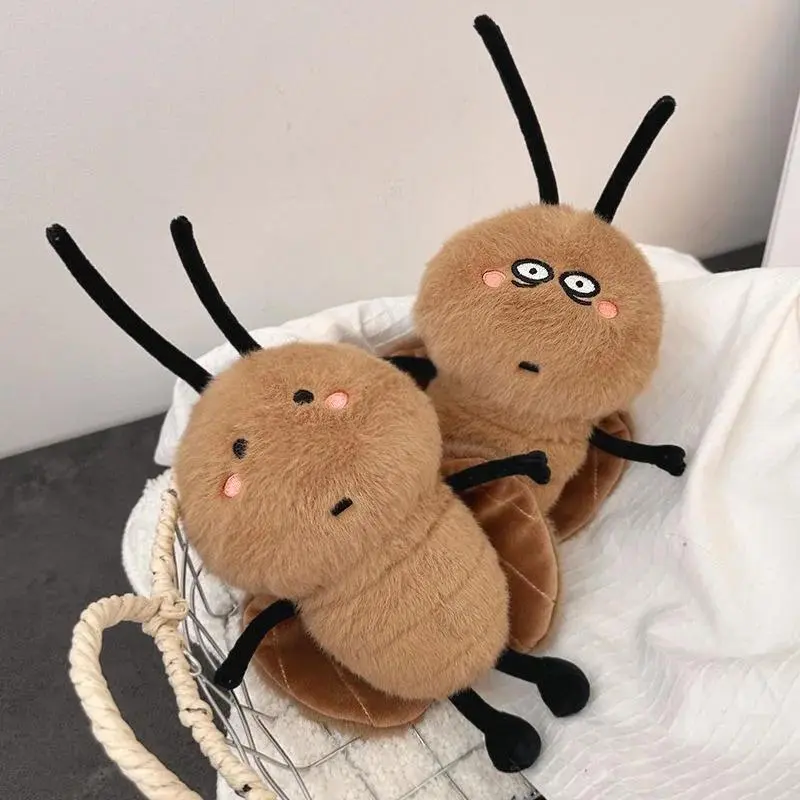 Funny roach Plush Doll Xiaoqiang Dolls, Ugly and Cute Toys Creative Birthday Gifts Home Decorations Ornaments