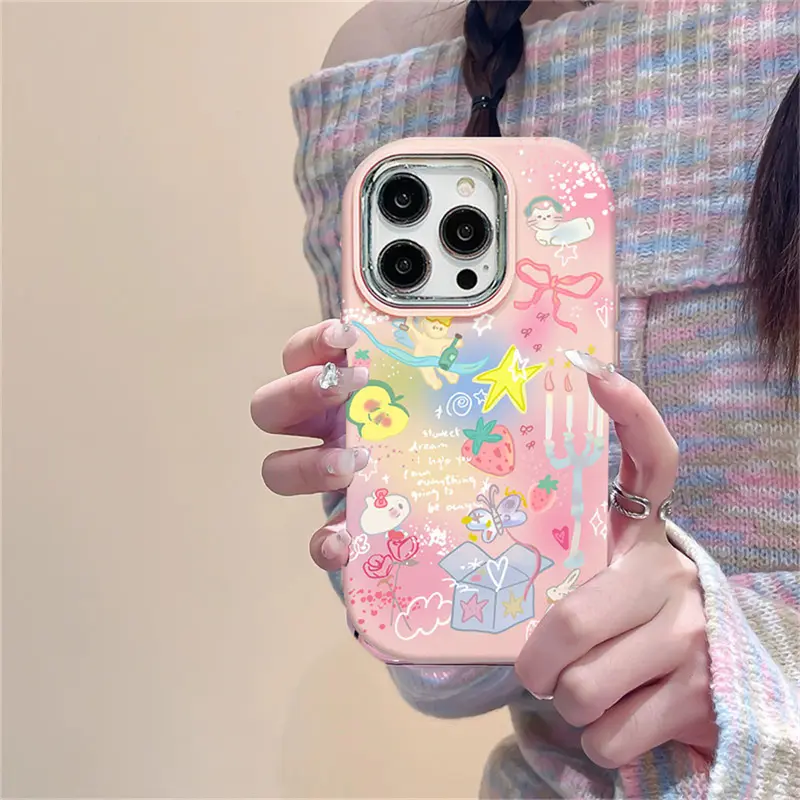 Casing untuk hp OPPO A3X A60 A38 A78 A18 A16 A17 A17K A57 A58 A15 A16K A54 A12 A5S A7 A94 A3S A53 A31 A52 A74 A95 A55 F9 A9 A16S A54S Pizza Ruby and versionCase 6