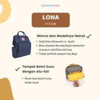 Gambar Papamama Diaper Bag 1003 - Tas Popok Ransel - Tas Perlengkapan Bayi Bags Multifungsi - MARUN, 1003 dari Aurel Babyshop Kota Tangerang Selatan 4 Tokopedia