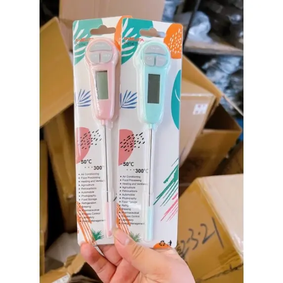 ￼Que đo nhiệt độ, nhiệt kế pha sữa cho bé, an toàn, tiện ích MS02 2