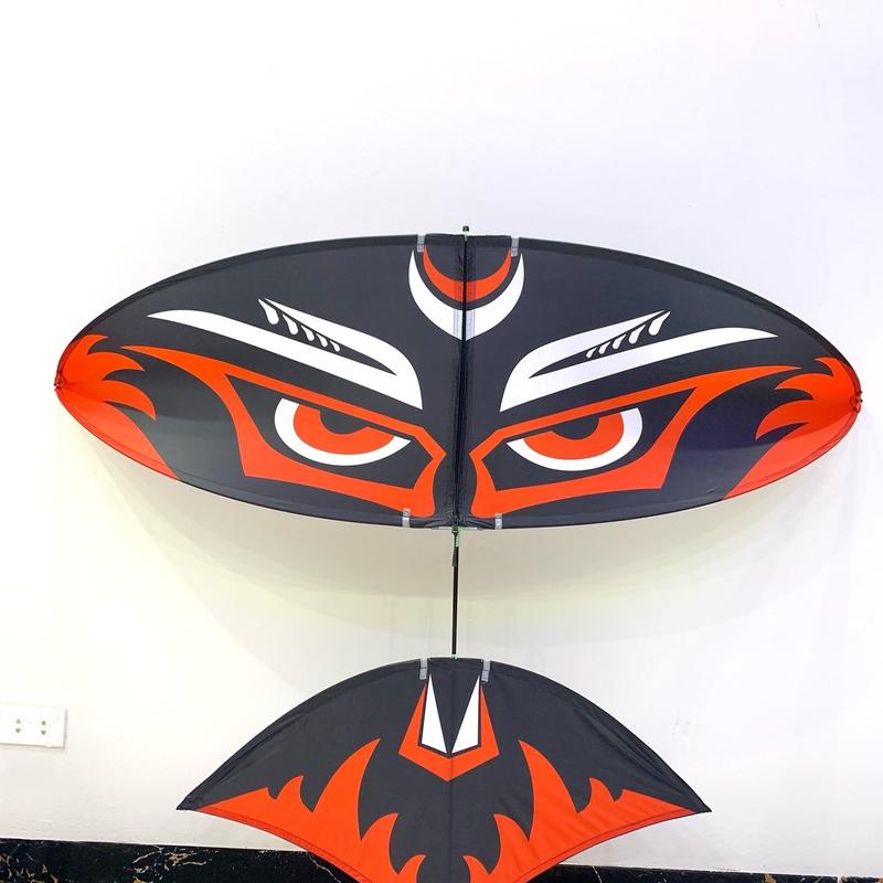 Diều full cacbon lắp ghép 2m nan tím  vip