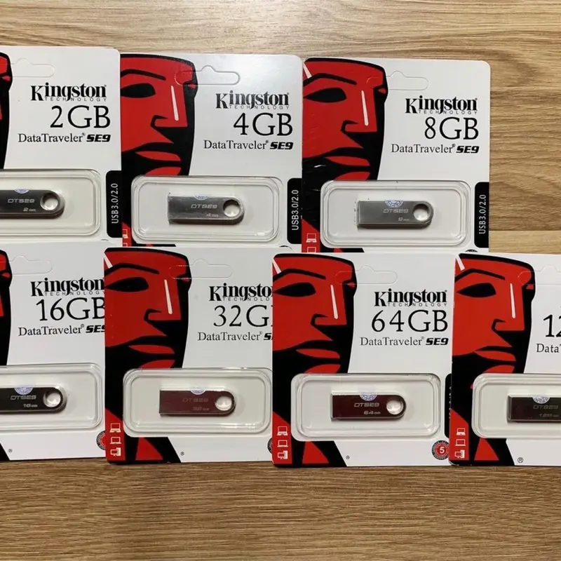 USB Kingston SE9 64Gb/32Gb/16Gb/8Gb/4Gb/2Gb SE9 USB2.0, chống nước- BẢO HÀNH 1 NĂM 8