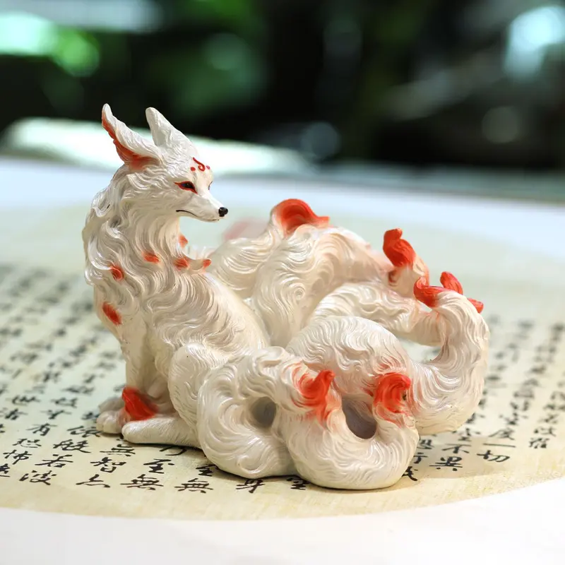 Đồ Trang Trí Cáo, Chín Đuôi, Cáo Tinh Thần Chín Đuôi Cáo, Tượng Thích Ca, Đồ Nội Thất Gia Đình, Đồ Trang Trí Máy Tính Để Bàn Chính Hãng, Quà Sinh Nhật Decor Decor Phòng Trang Trí Nhà Đồng 0