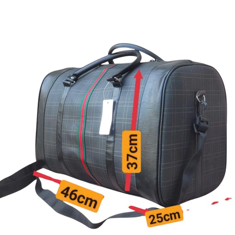  Túi  xách du lịch túi trống  sức chứa lớn 506 tuitrong dulich 【 lớn   màu đen nhẹ Nam Da 