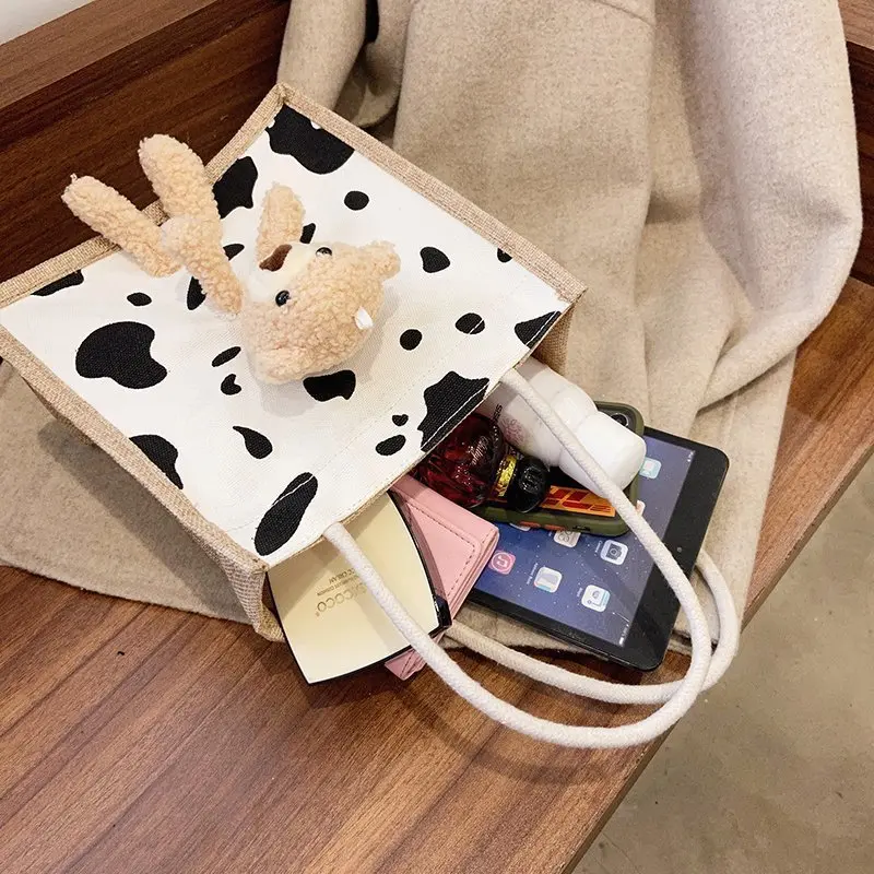 Túi Cói Hình Gấu Bông Dễ Thương - Túi Vintage - BEYOU Bag Nữ 2